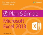 book Microsoft Excel 2013 Plain & Simple