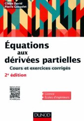 book Équations aux dérivées partielles : cours et exercices corrigés