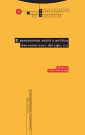 book El pensamiento social y político iberoamericano del siglo XIX