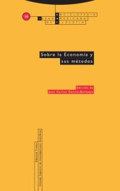 book Sobre la Economía y sus métodos