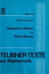 book Dissipative motion in state spaces