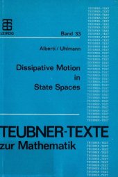 book Dissipative motion in state spaces