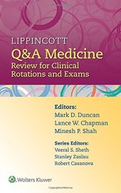 book Lippincott Q&A Medicine: Review for Clinical Rotations and Exams