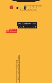 book Del Renacimiento a la Ilustración II