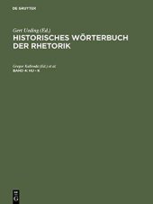 book Historisches Wörterbuch der Rhetorik, Band 4: Hu-K