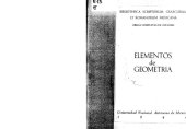 book Elementos de Geometría / Precedidos de Los fundamentos de la Geometría por D. Hilbert - Volumen 1, Libros I-II.