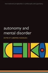 book Autonomy and Mental Disorder