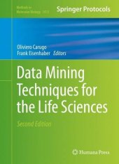 book Data Mining Techniques for the Life Sciences