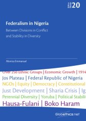 book Federalism in Nigeria_Between Divisions in Conflict and Stability in Diversity- 2016