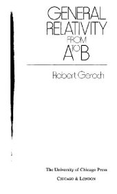 book General relativity from A to B