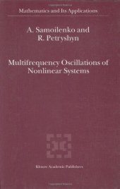 book Multifrequency Oscillations of Nonlinear Systems