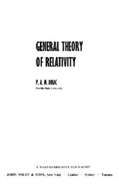 book General theory of relativity