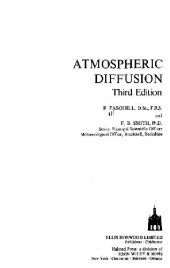 book Atmospheric diffusion