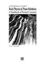 book Rock physics and phase relations: a handbook of physical constants