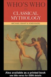 book Who’s Who In Classical Mythology