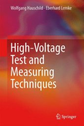 book High-Voltage Test and Measuring Techniques