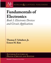 book Fundamentals of Electronics: Book 1: Electronic Devices and Circuit Applications