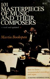 book 101 Masterpieces of Music and Their Composers