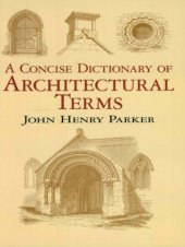 book A Concise Dictionary of Architectural Terms