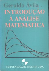 book Introdução a análise matemática