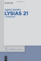 book Lysias 21: A Commentary