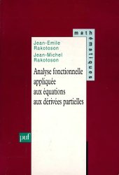 book Analyse fonctionnelle appliquée aux équations aux dérivées partielles