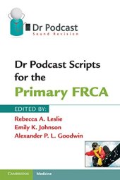 book Dr Podcast Scripts for the Primary FRCA