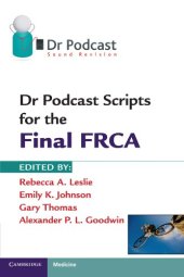 book Dr Podcast Scripts for the Final FRCA