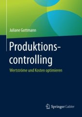 book Produktionscontrolling: Wertströme und Kosten optimieren