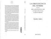 book La obsolescencia del hombre Vol 2 - Sobre la destrucción de la vida en la época de la tercera revolución industrial