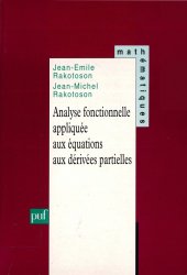 book Analyse fonctionnelle appliquée aux équations aux dérivées partielles