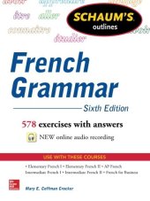 book Schaum’s Outline of French Grammar