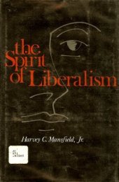 book The Spirit of Liberalism