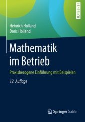 book Mathematik im Betrieb: Praxisbezogene Einführung mit Beispielen