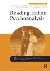 book Reading Italian Psychoanalysis