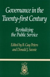 book Governance in the Twenty-first Century: Revitalizing the Public Service