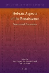 book Hebraic Aspects of the Renaissance