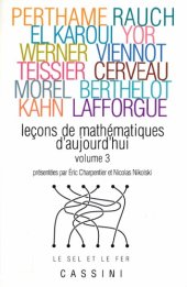 book Leçons de mathématiques d’aujourd’hui / Volume 3