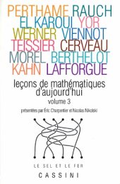 book Leçons de mathématiques d’aujourd’hui