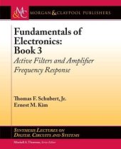 book Fundamentals of Electronics, Book 3: Active Filters and Amplifier Frequency Response