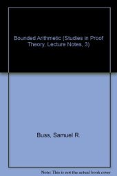 book Bounded Arithmetic