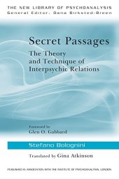 book Secret Passages: The Theory and Technique of Interpsychic Relations