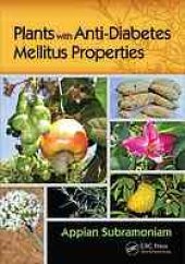 book Plants with anti-diabetes mellitus properties