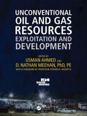 book Unconventional oil and gas resources : exploitation and development