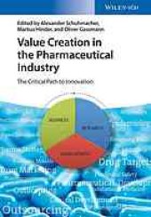 book Value creation in the pharmaceutical industry  : the critical path to innovation