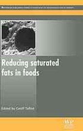 book Reducing saturated fats in foods