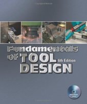 book Fundamentals of Tool Design, 6th Edition