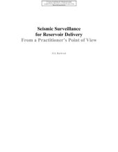 book Seismic surveillance for reservoir delivery : from a practitioner's point of view