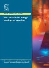 book Sustainable low energy cooling : an overview