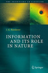 book Information and its role in nature